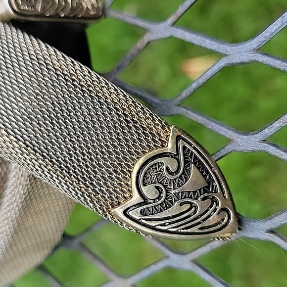 Vintage Gold metal Mesh Belt - Picture 4 of 8